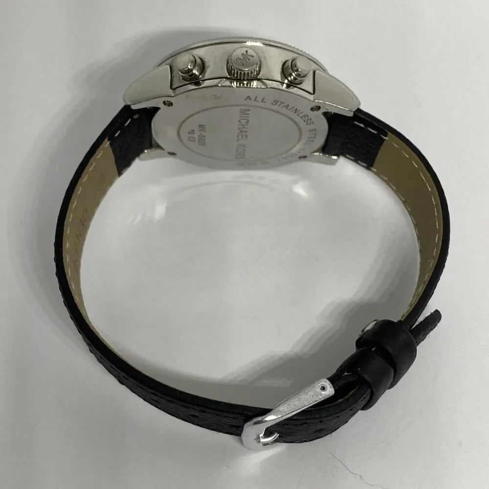 Michael Kors Ritz MK5020 Women's Black Leather Analog Dial Quartz Watch EY118 - Picture 11 of 12